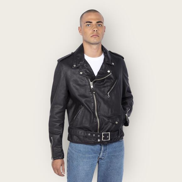 Schott Iconic Vintage Perfecto Cowhide Leather Jacket NWOT - Picture 2 of 8